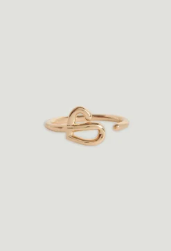 Bague Jonc Coeur Cp Laiton Core^Claudie Pierlot Hot