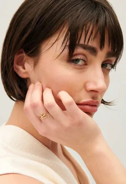 Bague Jonc Coeur Cp Laiton Core^Claudie Pierlot Hot