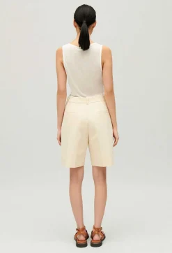 Bermuda Coton Beige Clair^Claudie Pierlot Clearance