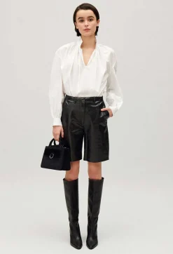 Bermuda Cuir Noir^Claudie Pierlot Online