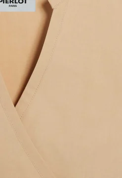 Blouse Cache-Coeur Sable^Claudie Pierlot Cheap