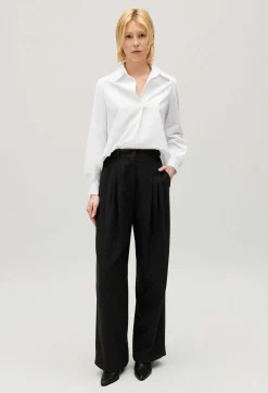 Blouse Coton Manches Longues^Claudie Pierlot Clearance