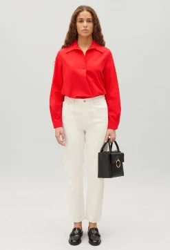 Blouse Coton Manches Longues^Claudie Pierlot New