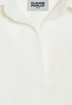 Blouse Fluide Ecrue^Claudie Pierlot Flash Sale