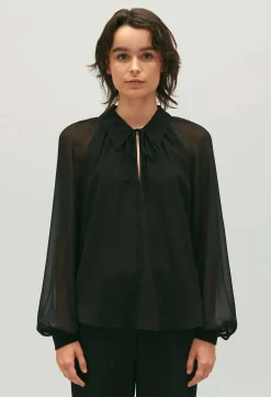 Blouse Fluide Noire^Claudie Pierlot Sale