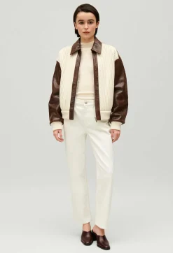 Bombers Bimatiere Marron^Claudie Pierlot Discount