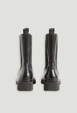 Bottes Chelsea Cuir Noir^Claudie Pierlot Online