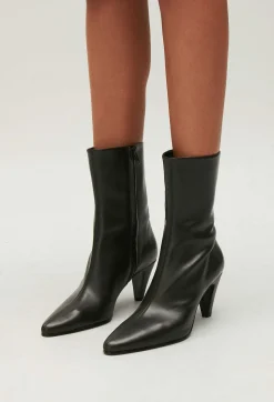 Bottines Cuir Noir^Claudie Pierlot New