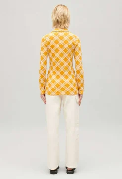 Cardigan Carreaux Jaune^Claudie Pierlot Best Sale