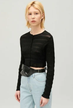 Cardigan Court Noir^Claudie Pierlot New