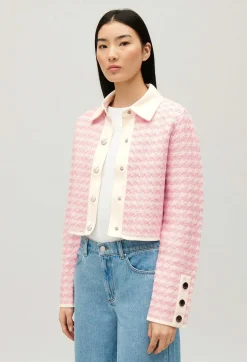 Cardigan En Maille Bicolore^Claudie Pierlot Discount