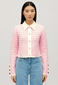 Cardigan En Maille Bicolore^Claudie Pierlot Discount