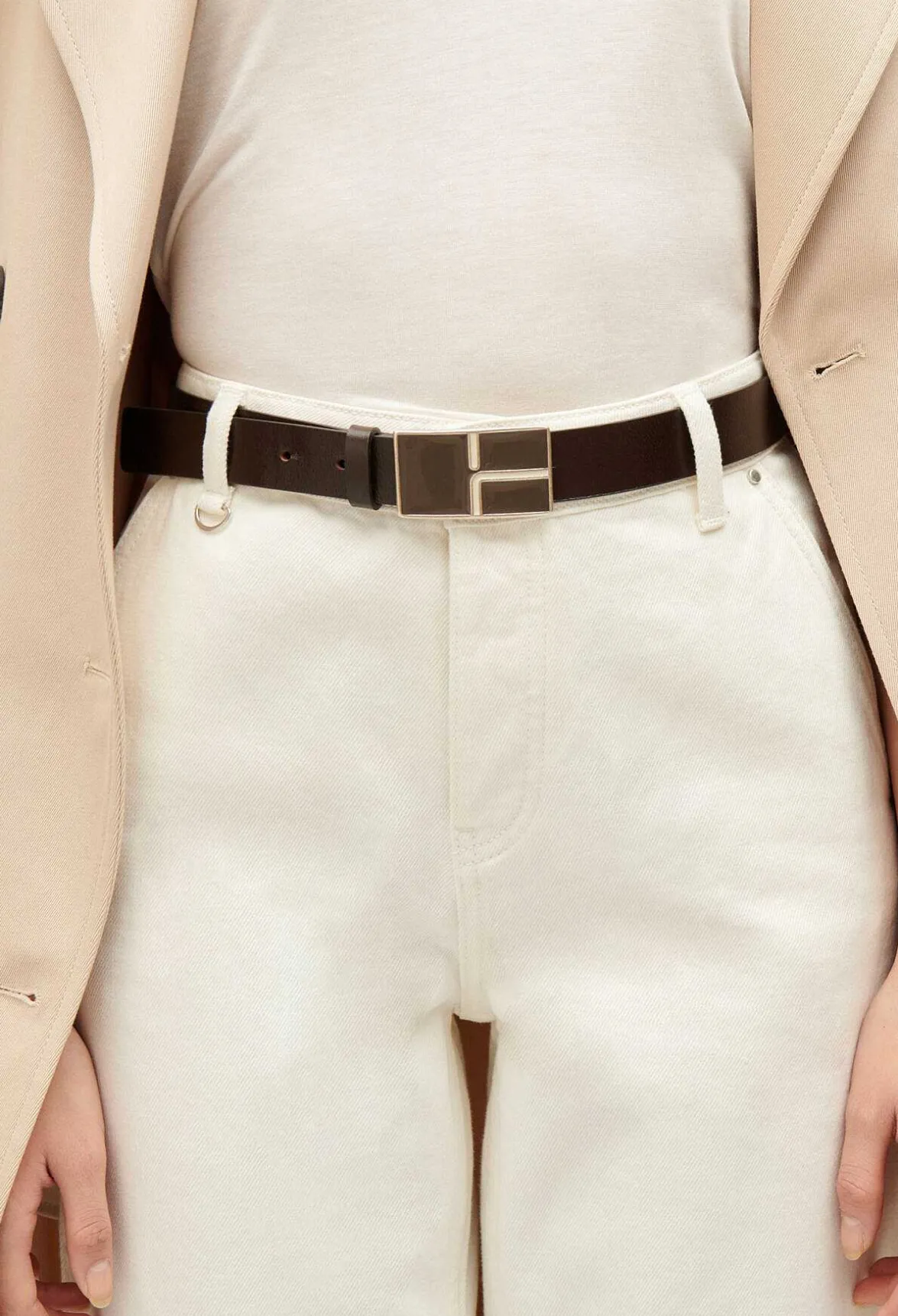 Ceinture Cuir^Claudie Pierlot New