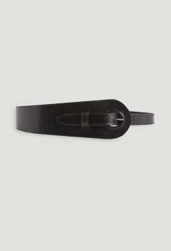 Ceinture Cuir Noir^Claudie Pierlot New