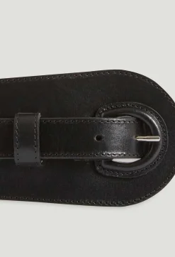 Ceinture Cuir Noir^Claudie Pierlot New