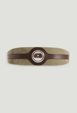 Ceinture Cuir Oeillets^Claudie Pierlot Shop