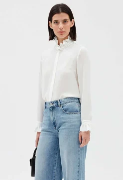 Chemise Col Victorien Ecrue^Claudie Pierlot Discount