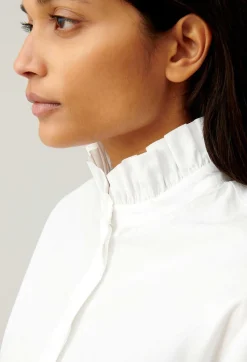 Chemise Col Volant Blanche^Claudie Pierlot Best Sale