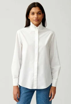 Chemise Col Volant Blanche^Claudie Pierlot Best Sale
