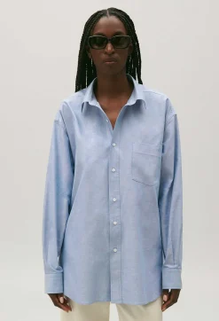 Chemise Coton Bleu Ciel^Claudie Pierlot Online