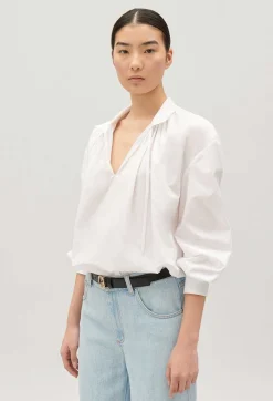 Chemise Popeline Blanche^Claudie Pierlot Sale