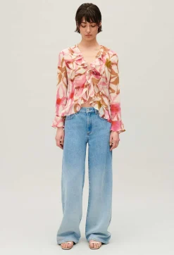 Chemisier Soie Imprime Aquarelle^Claudie Pierlot Fashion