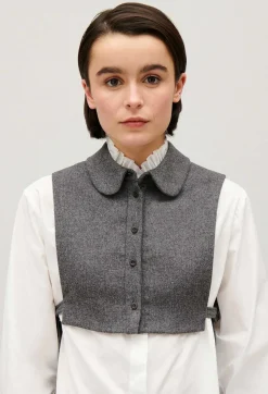 Col Amovible Maille Gris Clair^Claudie Pierlot Sale