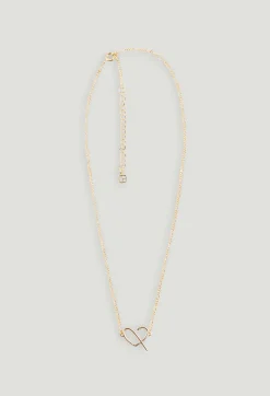 Collier Coeur Cp Laiton Dore^Claudie Pierlot Discount