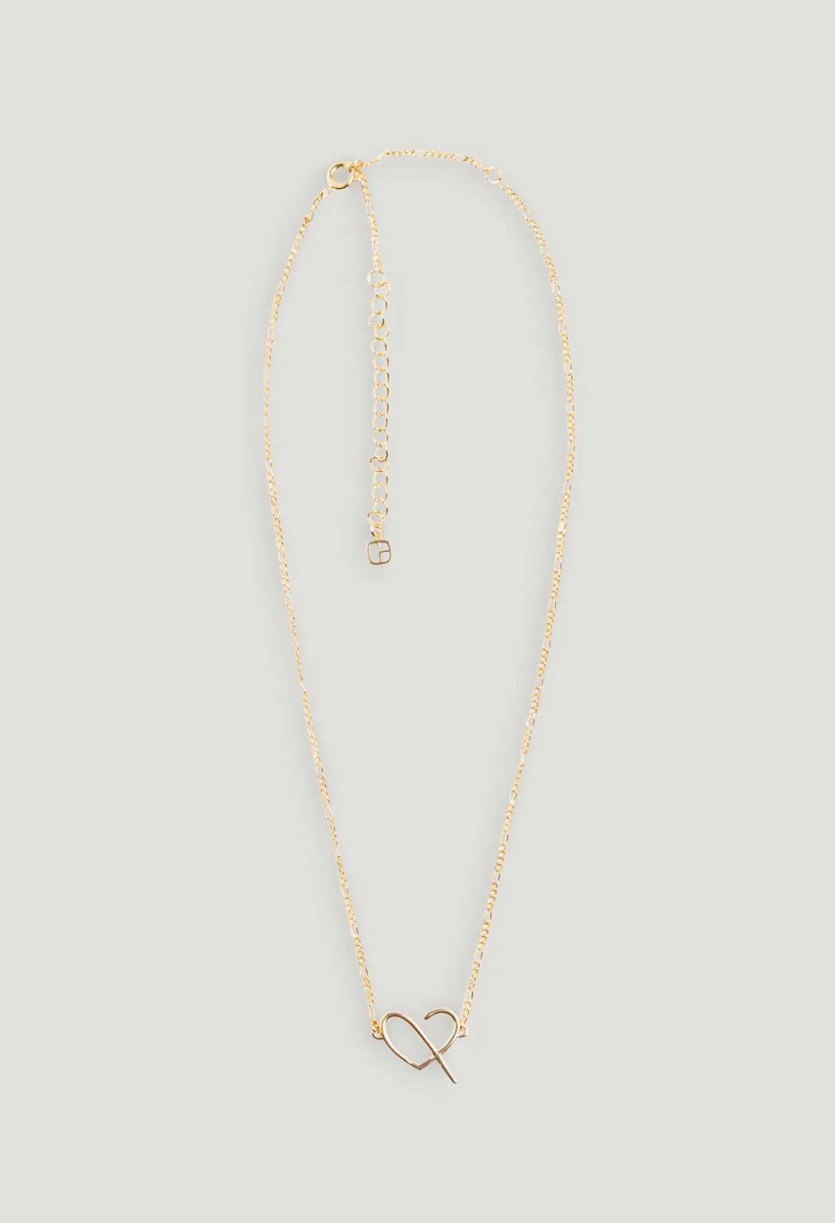 Collier Coeur Cp Laiton Dore^Claudie Pierlot Discount