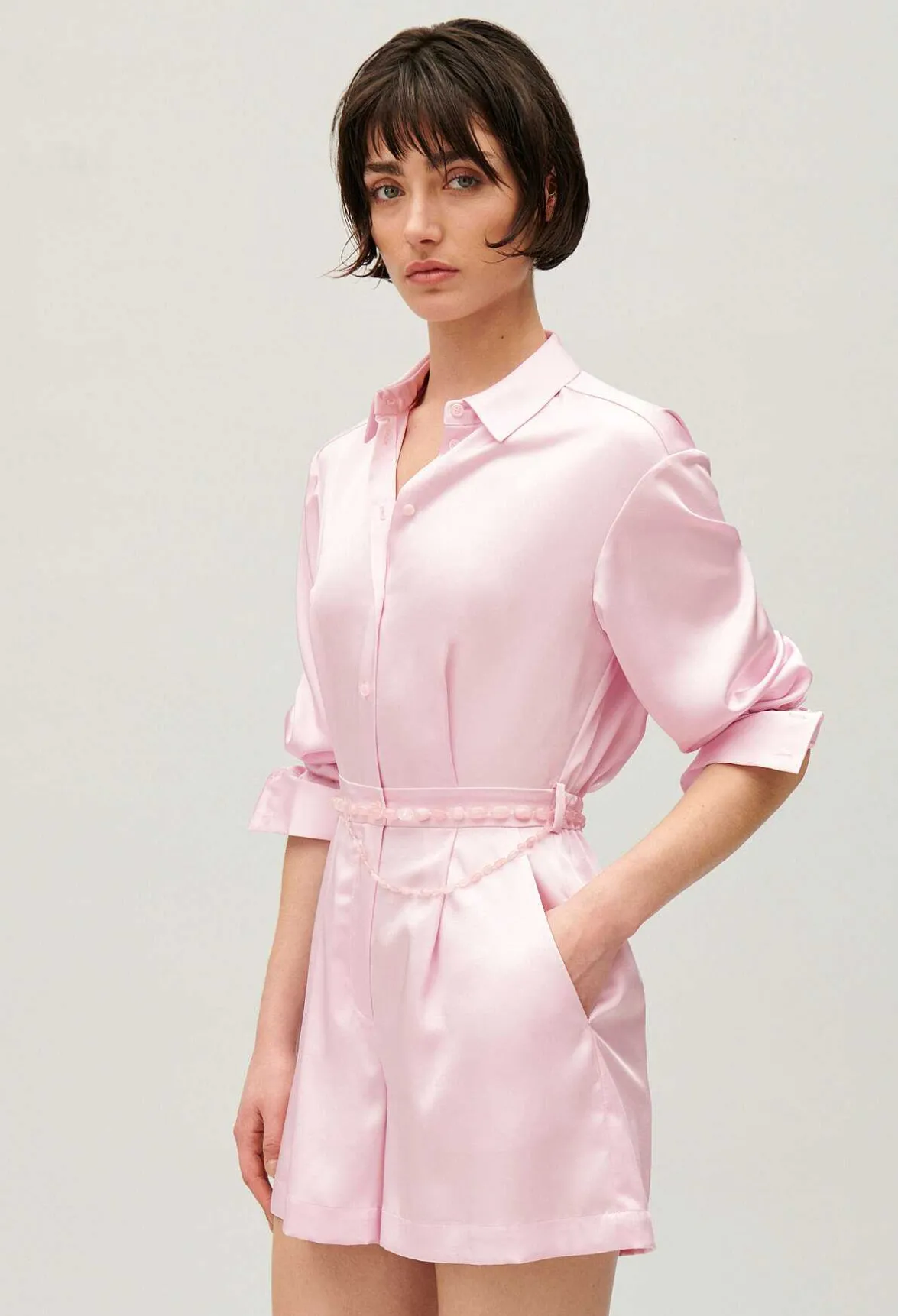Combishort Smockee Blush^Claudie Pierlot Discount