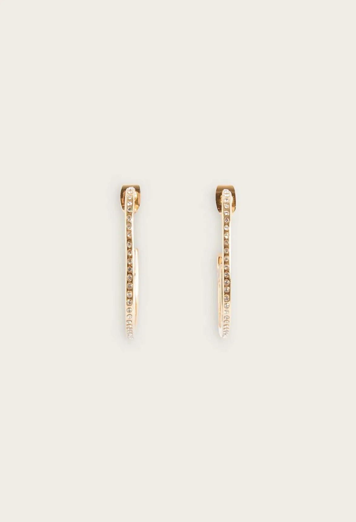 Creoles Cp Laiton Dore^Claudie Pierlot Clearance