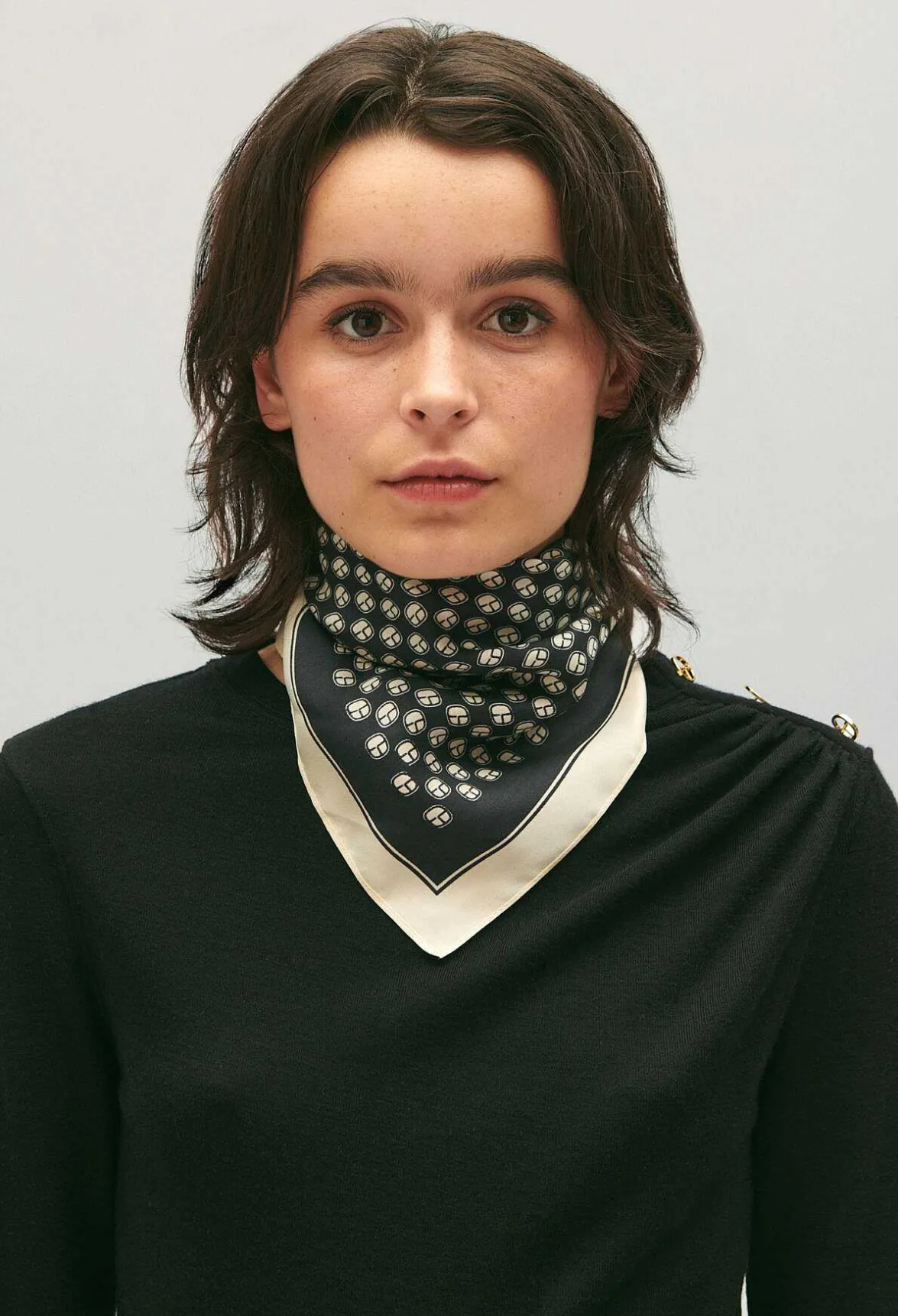 Foulard Soie Cp^Claudie Pierlot New