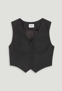 Gilet Costume Gris Chine^Claudie Pierlot New