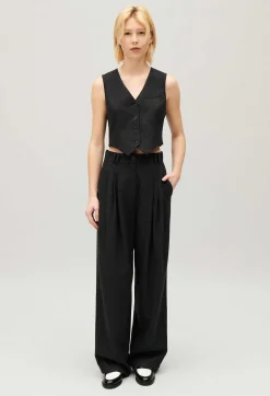 Gilet Costume Gris Chine^Claudie Pierlot New