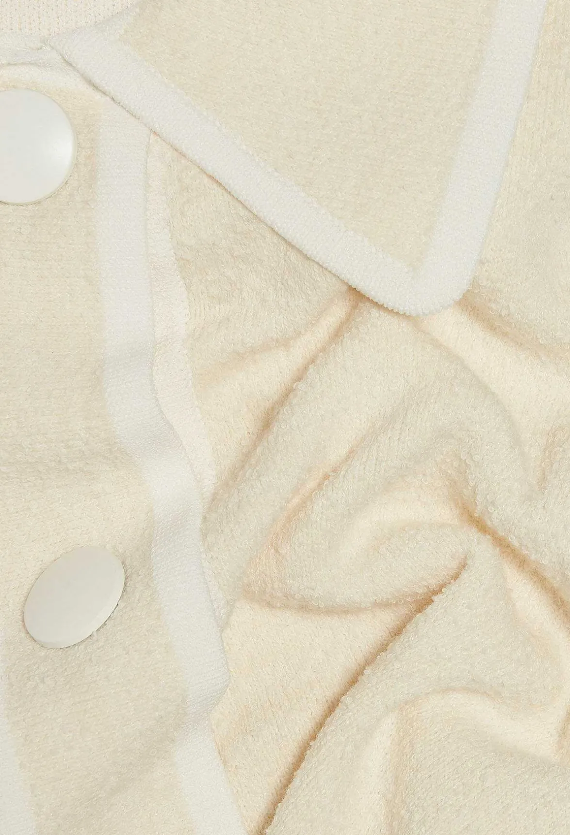 Gilet Court Col Claudine Ivoire^Claudie Pierlot Fashion
