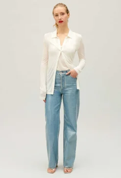 Jean Claude Effet Paillete Bleu^Claudie Pierlot Shop