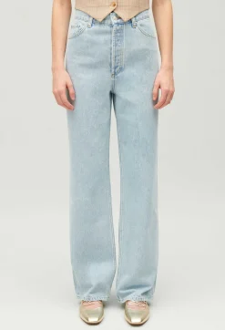 Jean Louis Flare Bleu Delave^Claudie Pierlot Discount