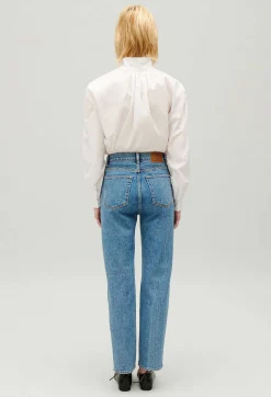 Jean Toto Slim Bleu Delave^Claudie Pierlot Cheap
