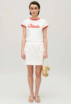 Jupe Courte Blanche^Claudie Pierlot Outlet