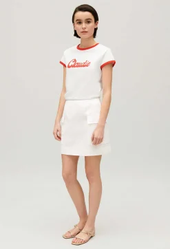 Jupe Courte Blanche^Claudie Pierlot Outlet