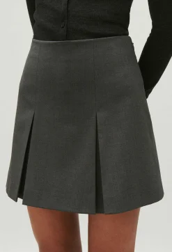 Jupe Courte Gris Chine^Claudie Pierlot Clearance