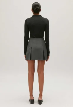 Jupe Courte Gris Chine^Claudie Pierlot Clearance