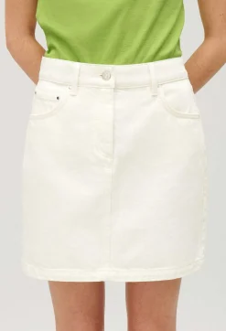 Jupe Courte Jean Ecrue^Claudie Pierlot Clearance