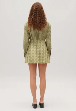 Jupe Courte Trapeze Monogramme^Claudie Pierlot Cheap