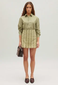 Jupe Courte Trapeze Monogramme^Claudie Pierlot Cheap