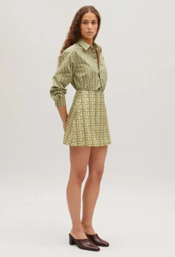 Jupe Courte Trapeze Monogramme^Claudie Pierlot Cheap