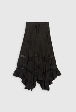 Jupe Longue Plissee Asymetrique^Claudie Pierlot Cheap