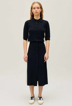 Jupe Midi Bicolore^Claudie Pierlot Hot