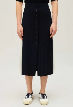 Jupe Midi Bicolore^Claudie Pierlot Hot