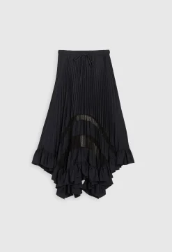 Jupe Midi Plisee Et Asymetrique^Claudie Pierlot Fashion